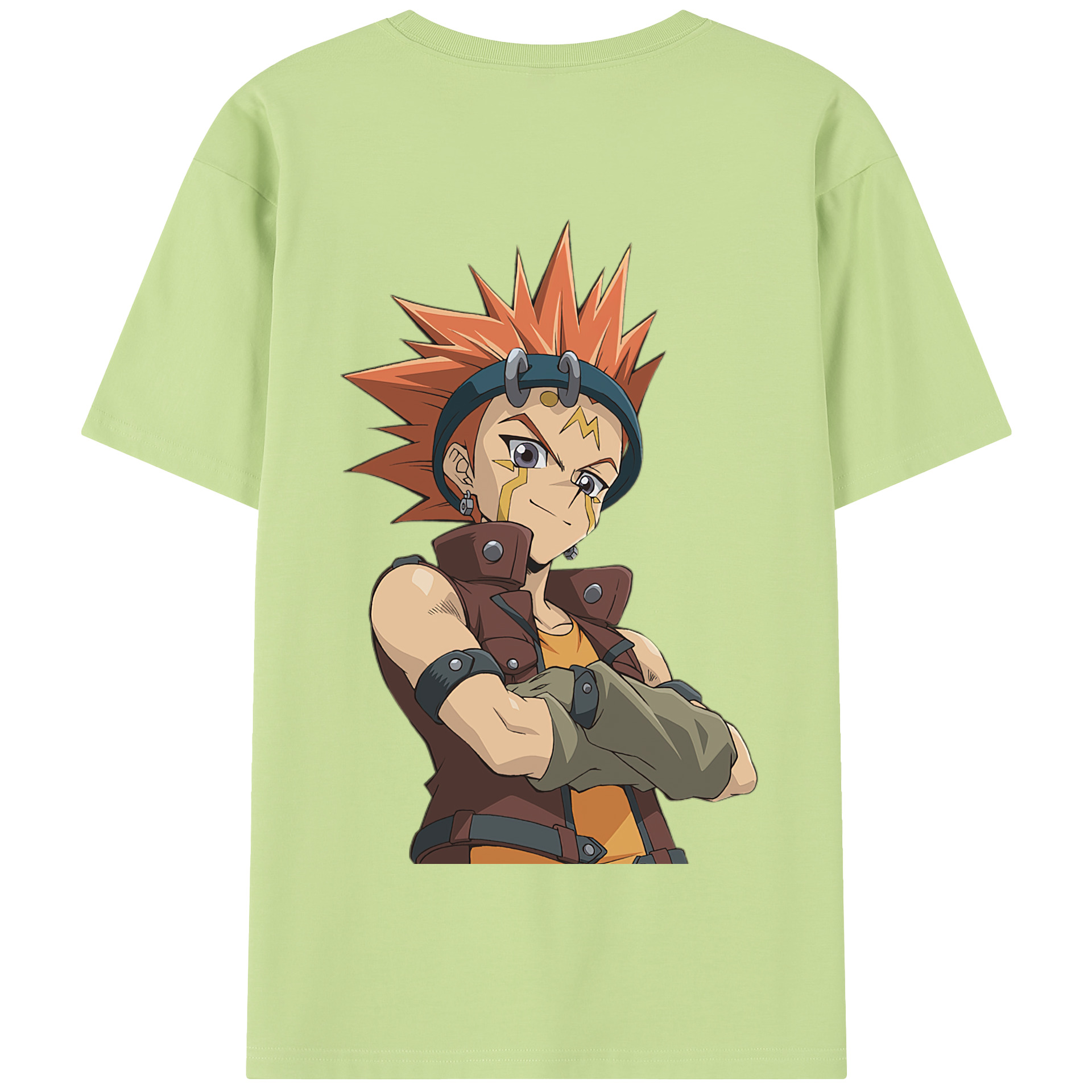 （画像用） 遊☆戯☆王 Yu-Gi-Oh! 綿100％半袖Tシャツ（背面プリント）